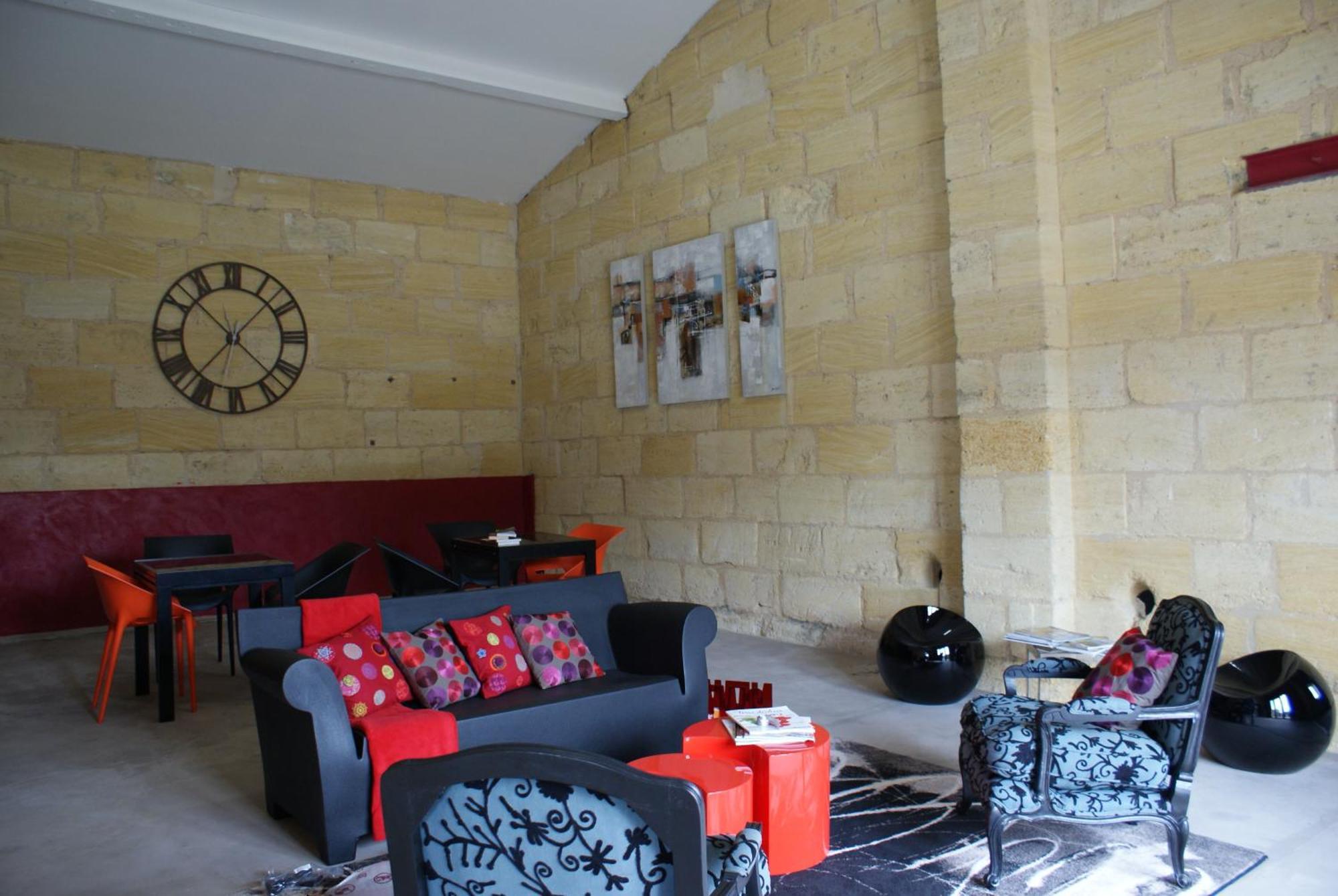 Chateau La Mothe Du Barry Moulon-sur-Dordogne Bagian luar foto